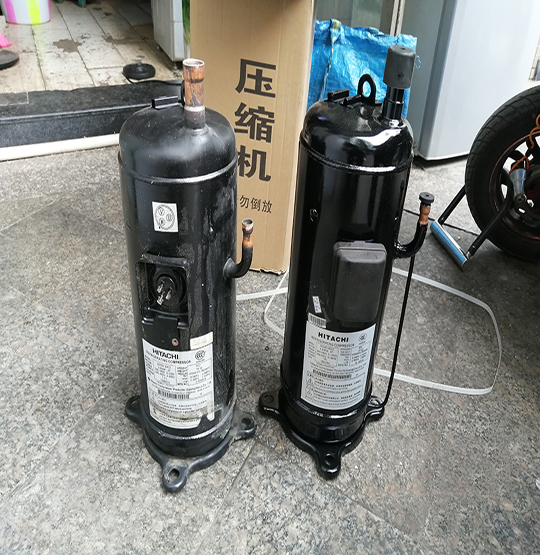 海西中央空调压缩机的更换维修